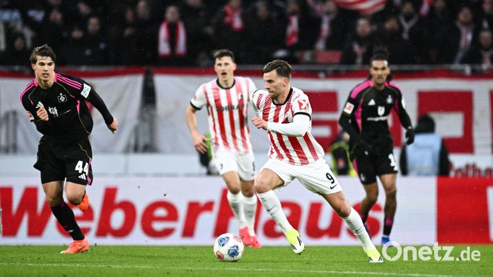 Lucas Höler hatte gleich mehrere gute Möglichkeiten Bild: Silas Stein/dpa