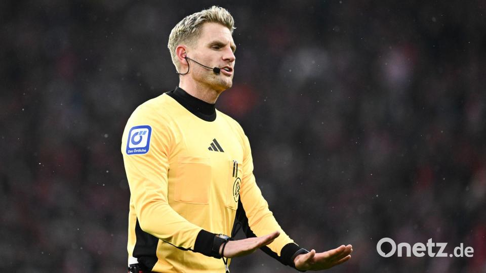 Timo Gerach zog den Ärger der HSV-Protagonisten auf sich. Bild: Silas Stein/dpa