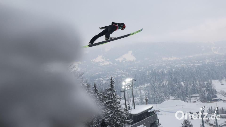 Karl Geiger steckt derzeit in der Krise. Bild: Grzegorz Momot/PAP/dpa