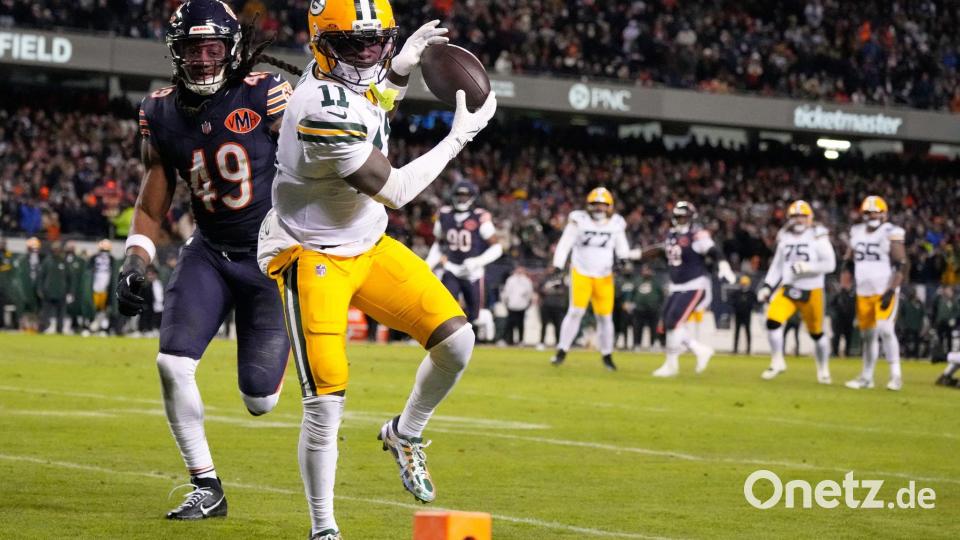 Die Packers lieferten sich ein packendes Playoff-Duell mit den Bears. Bild: Nam Huh/AP/dpa