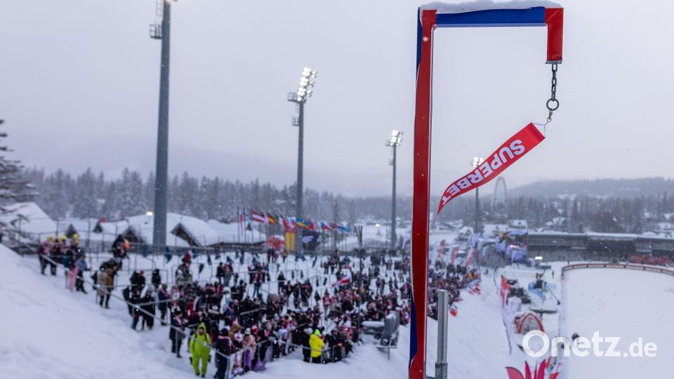 Der Wind prägte den Wettbewerb am Sonntag. Bild: Marek Ladzinski/ZUMA Press Wire/dpa