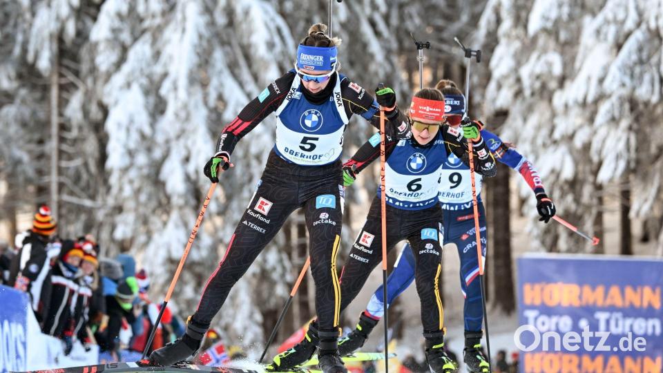 Einmal mehr die beste Deutsche: Franziska Preuß Bild: Hendrik Schmidt/dpa