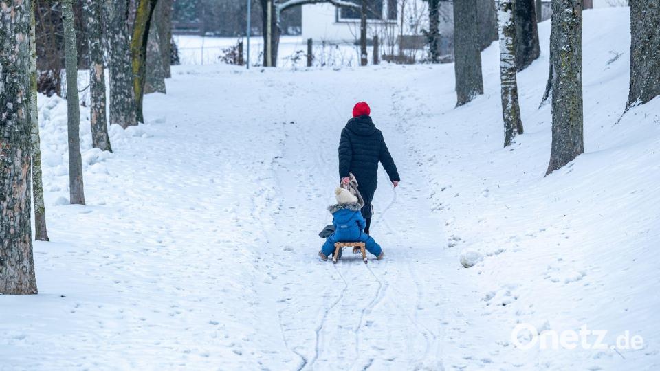 Winterwunderland in Bayern Bild: Armin Weigel/dpa