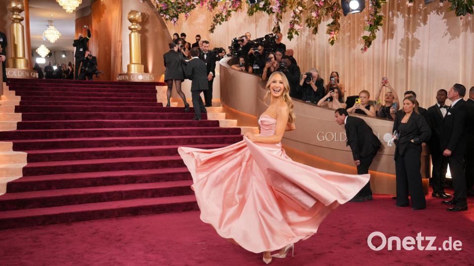 Zum zweiten Mal moderiert Nikki Glaser die Golden Globes. (Foto Aktuell) Bild: Jordan Strauss/Invision/AP/dpa