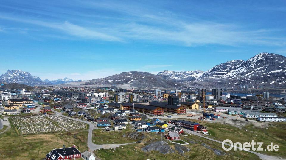 Die Grönländer machen klar: Unsere Insel steht nicht zum Kauf! Bild: Kwiyeon Ha/AP/dpa