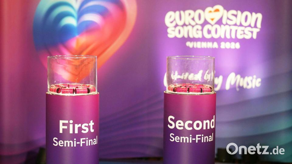 Von den 30 Halbfinalisten ziehen 20 in das Finale des ESC am 16. Mai in Wien ein Bild: Georg Hochmuth/APA/dpa