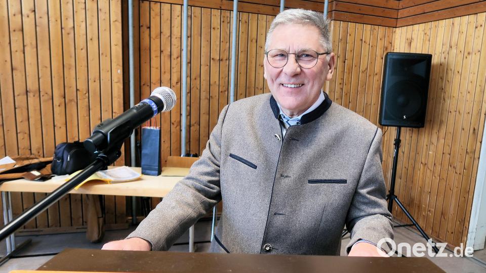 Bürgermeister Oskar Schuster freute sich beim Neujahrsempfang über viele „große und kleine Dinge", die im letzten Jahr umgesetzt werden konnten. Bild: bsc