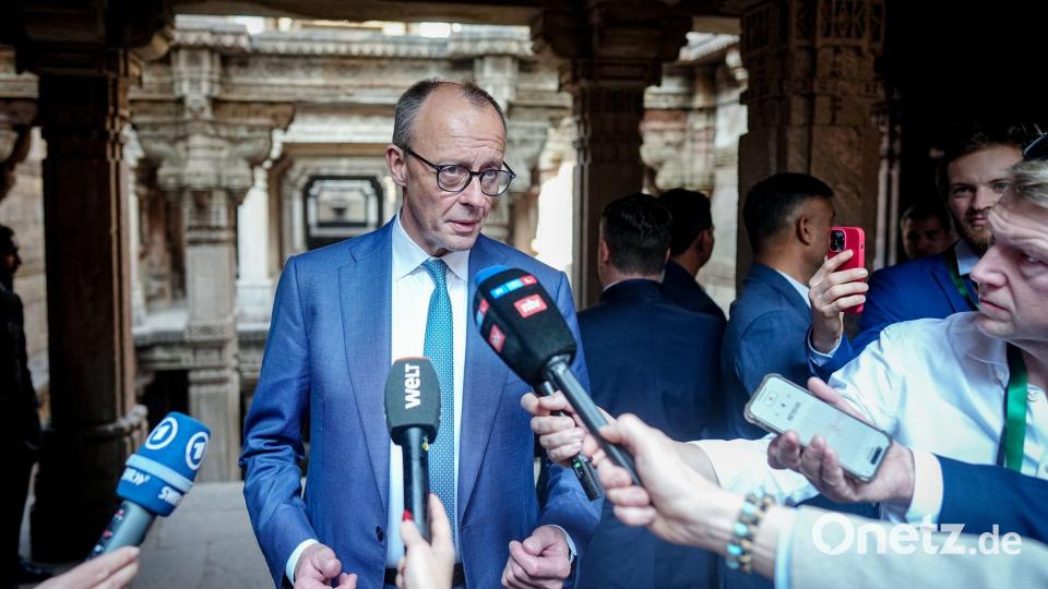 Der Kanzler sieht die Nato in der Pflicht, Grönland zu schützen. Bild: Kay Nietfeld/dpa