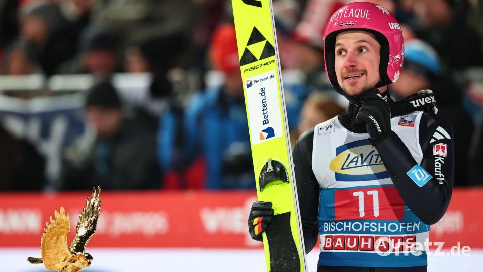 Felix Hoffmann wird nach seiner Pause in Zakopane wohl auch auf den Weltcup in Sapporo verzichten. (Archivbild) Bild: Daniel Karmann/dpa