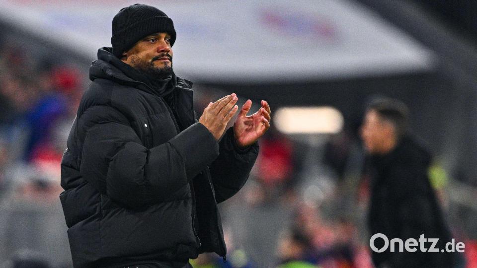 Perfekter Start ins neue Jahr für Trainer Vincent Kompany. Bild: Tom Weller/dpa