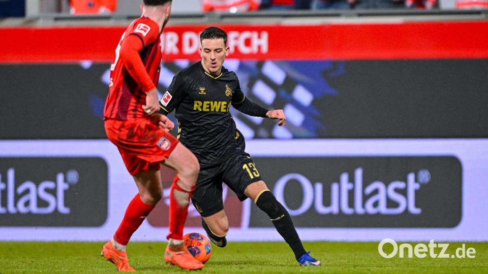 Mit sieben Tore ist der 19-jährige Said El Mala (r.) Kölns bester Offensivspieler. (Archivbild) Bild: Harry Langer/dpa