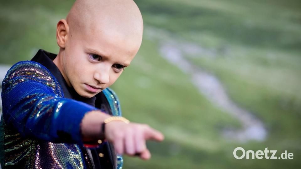 „Es war eine absolut verrückte Erfahrung!“, sagte Dexter Sol Ansell über die Dreharbeiten. Bild: Christoph Soeder/dpa