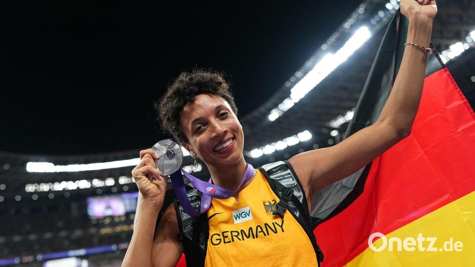 Lässt die Hallen-WM aus: Weitsprung-Star Mihambo. (Archivbild) Bild: Michael Kappeler/dpa