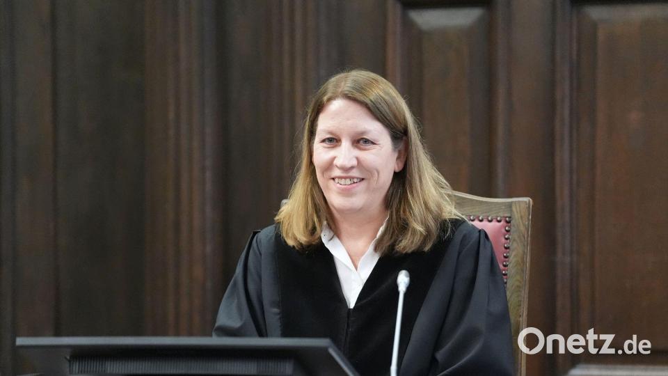 Die Vorsitzende Richterin im Block-Prozess, Isabel Hildebrandt, hat bekannt gegeben, dass inzwischen eine weitere Beschuldigte aus Israel bei der Staatsanwaltschaft ausgesagt hat. Bild: Marcus Brandt/dpa-Pool/dpa