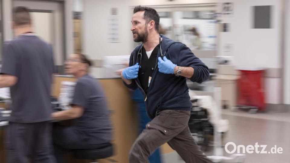 Die Krankenhausserie „The Pitt“ spielt in Echtzeit. Bild: -/HBO Max/dpa