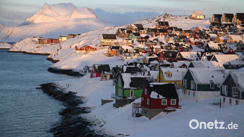 US-Präsident Donald Trump hätte gerne, dass Grönland künftig zu den USA gehört. (Symbolbild) Bild: Steffen Trumpf/dpa