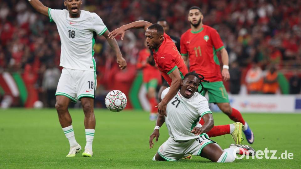 Marokko steht im Endspiel des Afrika Cups. Bild: Youssef Loulidi/AP/dpa