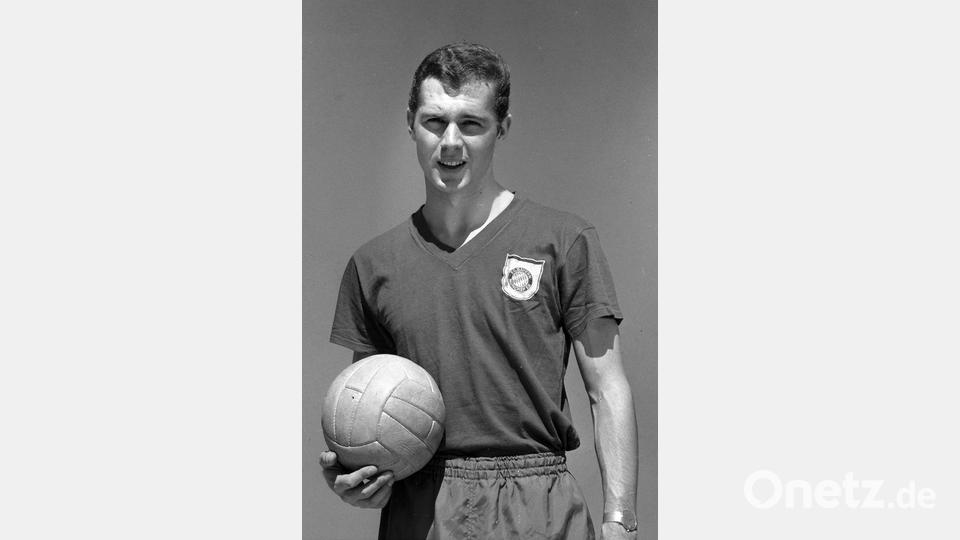 Der junge Beckenbauer. Bild: -/Bayerische Staatsbibliothek/ZDF/dpa