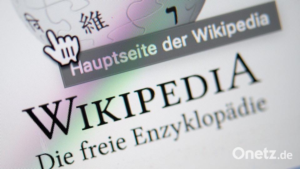 Wikipedia feiert am 15. Januar ihr 25-jähriges Bestehen. (Archivbild) Bild: Sebastian Gollnow/dpa