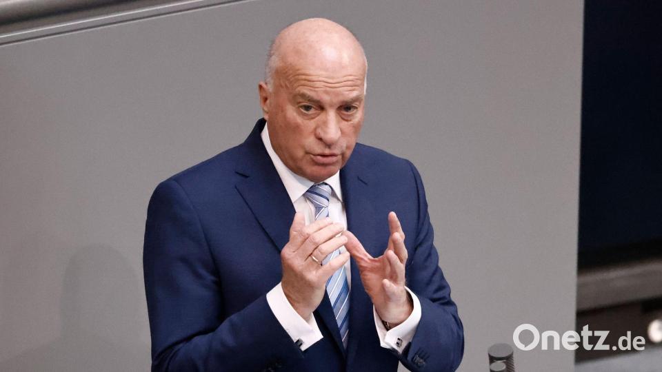 Der AfD-Verteidigungspolitiker und frühere Bundeswehroffizier Rüdiger Lucassen war schon mehrfach Gast bei der Münchner Sicherheitskonferenz (Archivbild) Bild: Carsten Koall/dpa