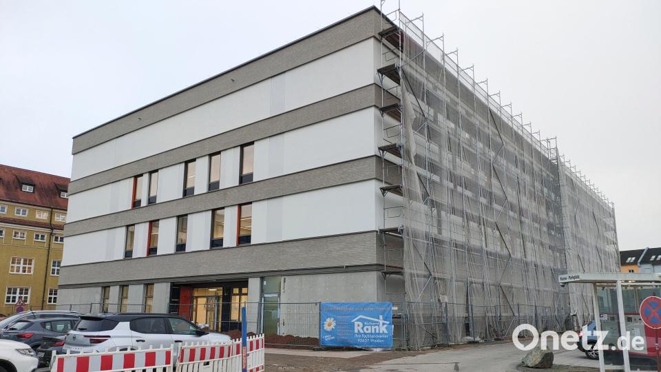 Die neue Klinik für Kinder- und Jugendpsychiatrie der Medbo in der Gabelsbergerstraße in Weiden soll im April in Betrieb gehen. Bild: ald
