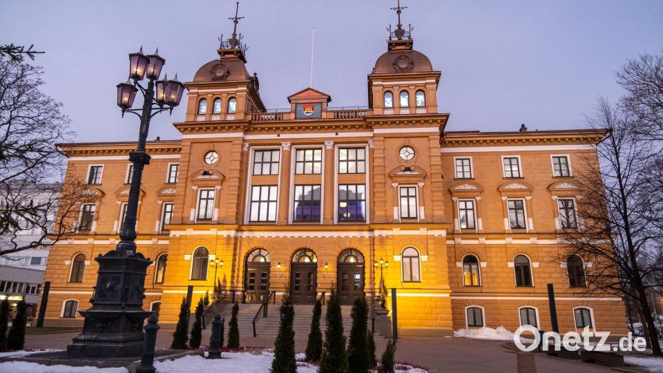 Die nordfinnische Stadt Oulu feiert den Beginn des Jahres als Kulturhauptstadt. Bild: Topi Paananen/Oulu2026/dpa