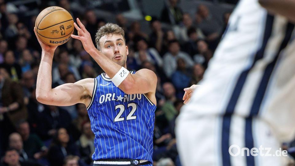 Franz Wagner ist die europäische Basketball-Tradition wichtig. Bild: Andreas Gora/dpa