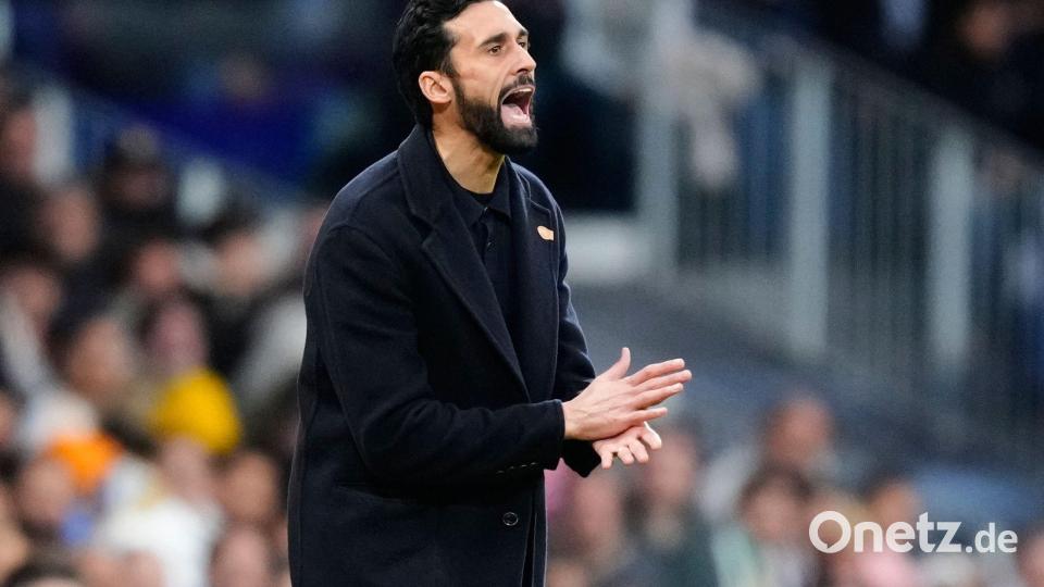 Der neue Real-Trainer Álvaro Arbeloa durfte sich über den ersten Sieg mit Real Madrid freuen. Bild: Jose Breton/AP/dpa