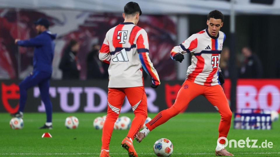 Jamal Musiala stand erstmals seit Sommer wieder im Bayern-Kader. Bild: Jan Woitas/dpa