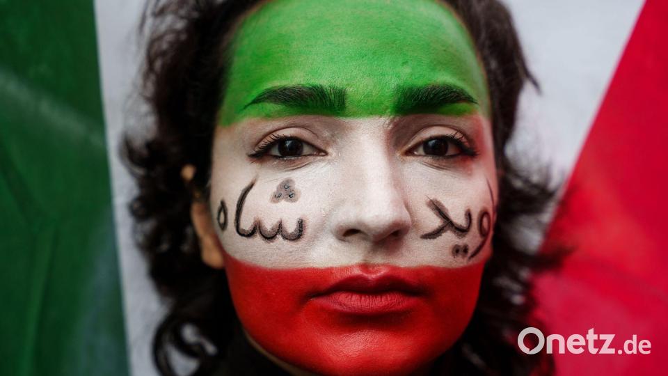 Unterstützung für die Demonstranten im Iran Bild: Matias Chiofalo/EUROPA PRESS/dpa