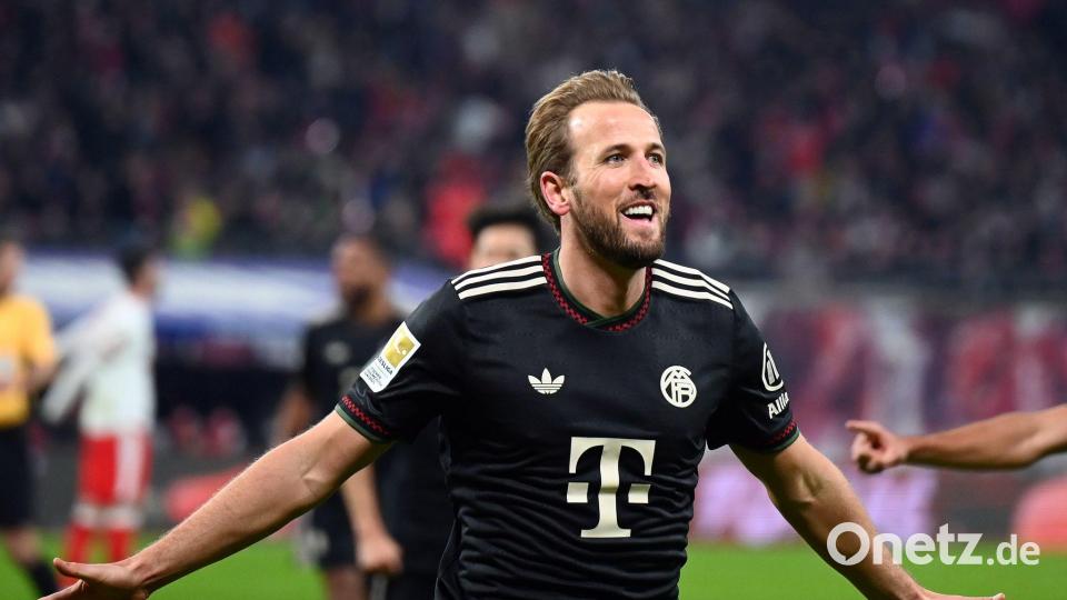 Zur Stelle, wenn es wichtig ist: Bayern-Torjäger Harry Kane. Bild: David Hammersen/dpa