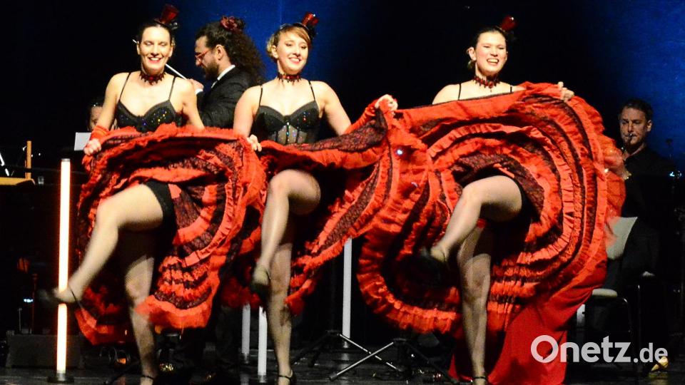 Das Ballett tanzte auch Stücke anderer Tonsetzer, wie hier den "Can Can" von Jacques Offenbach. Bild: Kunz