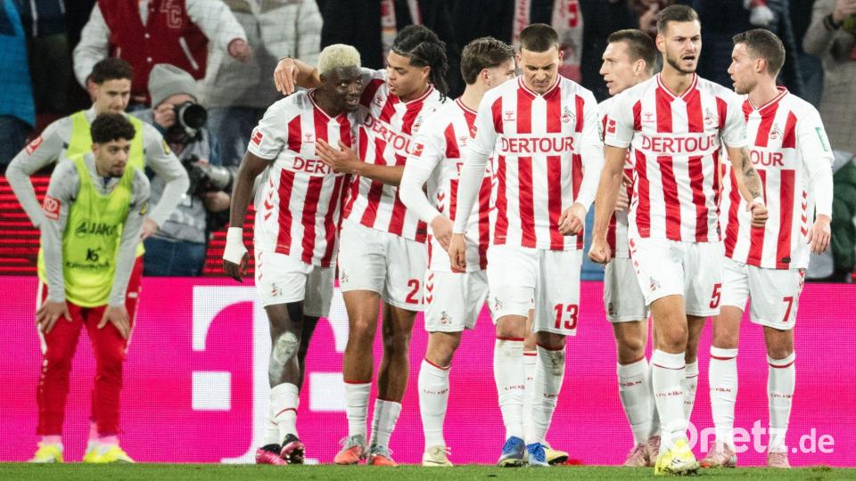 Erstmals seit Anfang November konnte der FC wieder gewinnen. Bild: Marius Becker/dpa