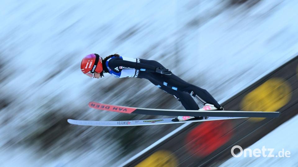 Nach dem Skispringen lag Armbruster auf Rang vier. Bild: Hendrik Schmidt/dpa