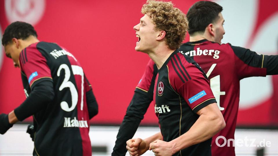 Piet Scobel ist Nürnbergs neue Sturmhoffnung. Bild: Daniel Karmann/dpa