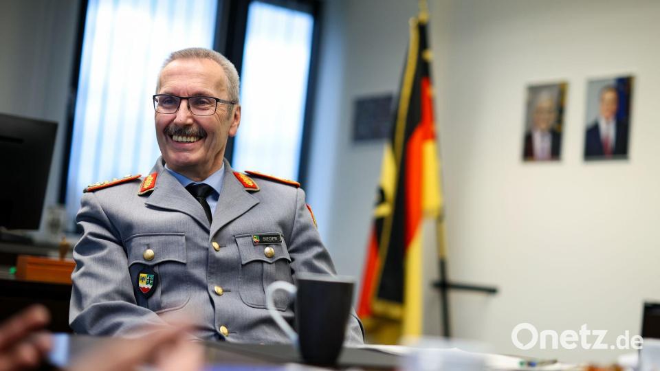 Generalleutnant Robert Sieger Bild: Christoph Reichwein/dpa