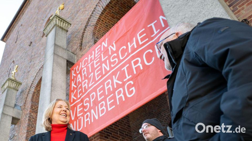 Beim Auftakt war auch Bundessozialministerin Bärbel Bas. (SPD) Bild: Pia Bayer/dpa