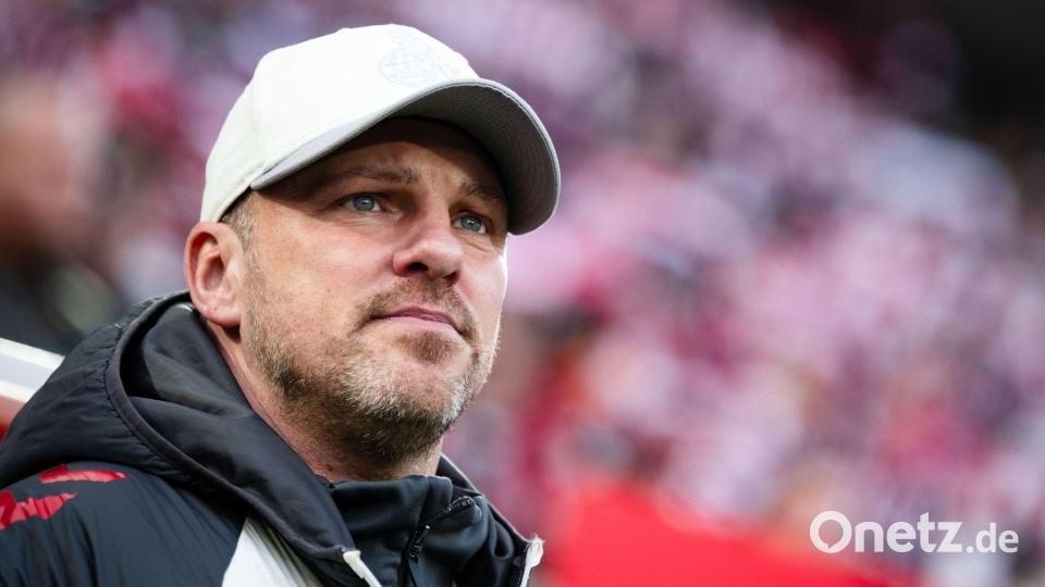 Um Trainer Lukas Kwasniok war es nach der Negativserie zuletzt ein wenig unruhig geworden. Bild: Marius Becker/dpa