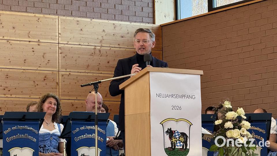 Landtagsabgeordneter Tobias Reiß sprach das Klima- und Wetterverständniszentrum an – er sieht Hoffnung für das eigentlich gecancelte Projekt. Bild: Susanne Forster