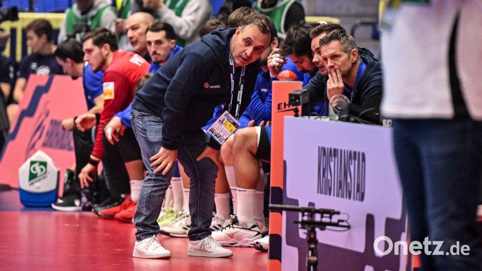 Für Bob Hanning war es das zweite EM-Spiel als Trainer der italienischen Handball-Nationalmannschaft. Bild: Luigi Canu/LiveMedia-IPA/ZUMA Press Wire/dpa