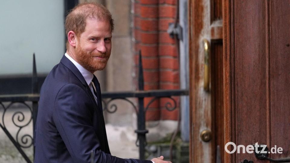 Am Donnerstag will Harry selbst in den Zeugenstand treten. Bild: Kirsty Wigglesworth/AP/dpa