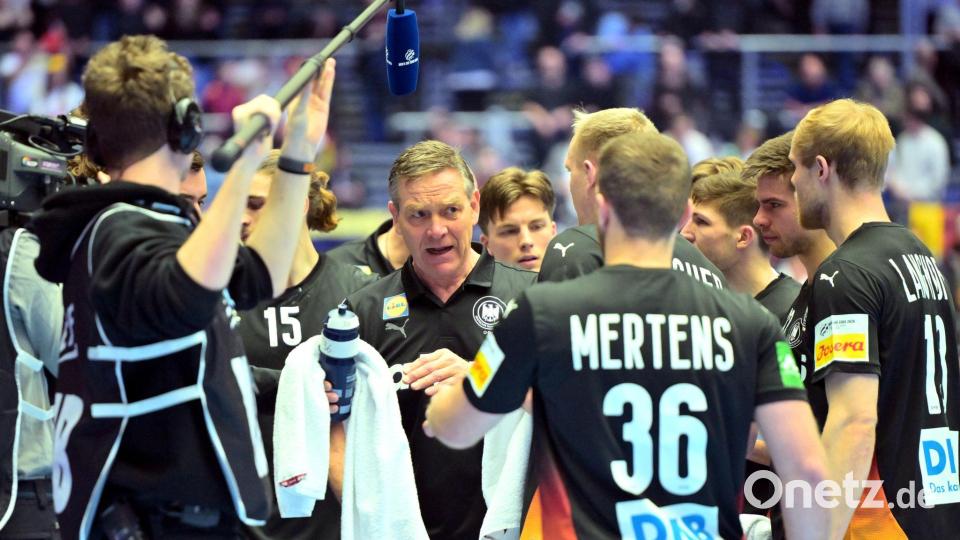 Stand enorm unter Druck: Bundestrainer Alfred Gislason. Bild: Sina Schuldt/dpa