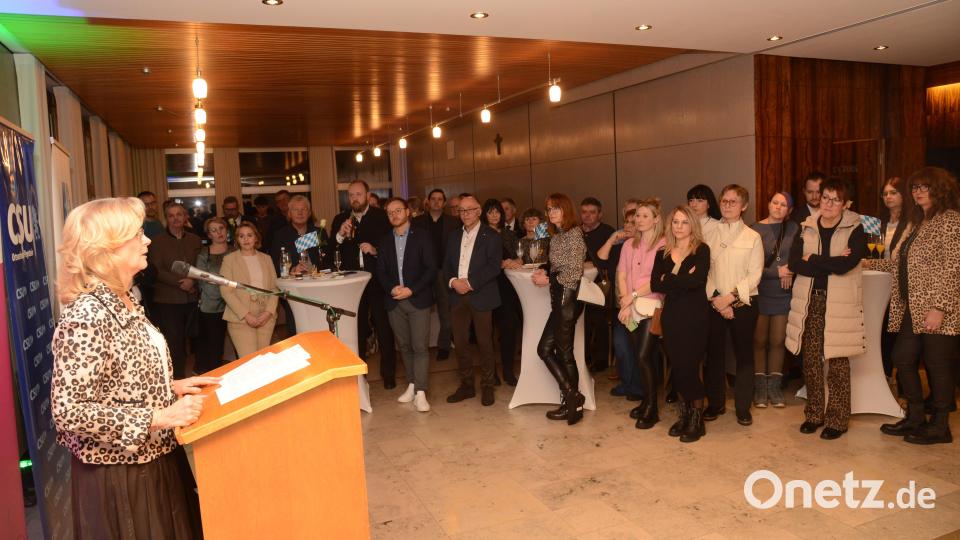 Viele Gäste beim Neujahrsempfang der CSU in Pleystein. Bild: CSU Pleystein