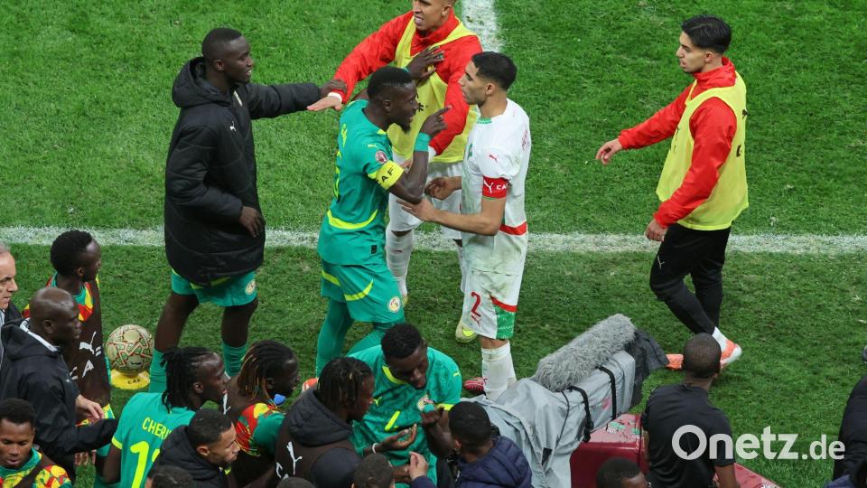 Beim Finale des Afrika Cups gab es reichlich Ärger. Bild: Youssef Loulidi/AP/dpa