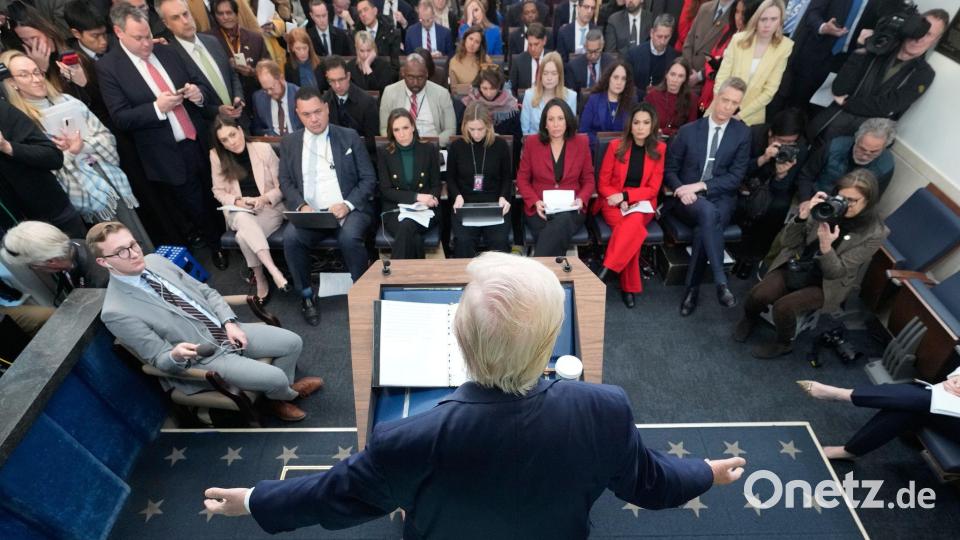 Trump Bild: Mark Schiefelbein/AP/dpa