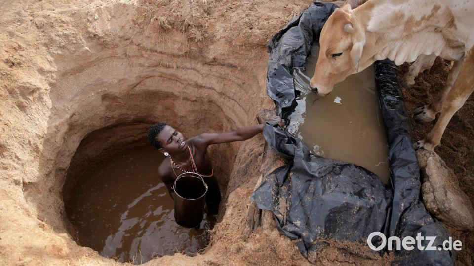 Rund 50 Prozent des häuslichen Wasserverbrauchs weltweit stammen inzwischen aus Grundwasser. Bild: Brian Inganga/AP/dpa