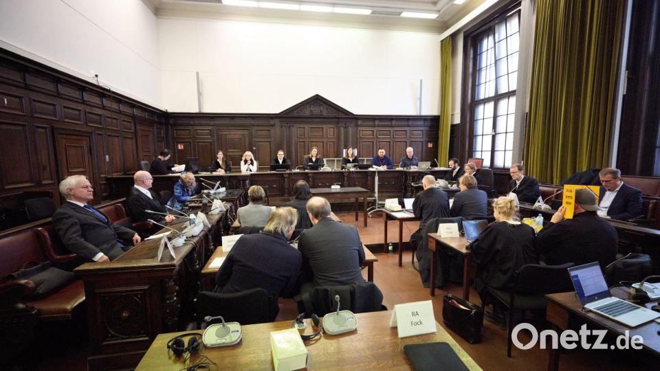 Der mutmaßliche Entführer sagt bereits zum fünften Mal aus. Bild: Georg Wendt/dpa Pool/dpa