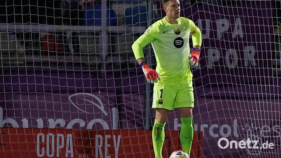 Marc-André ter Stegen verlässt wohl den FC Barcelona. (Archivbild) Bild: Rudy Garcia/AP/dpa