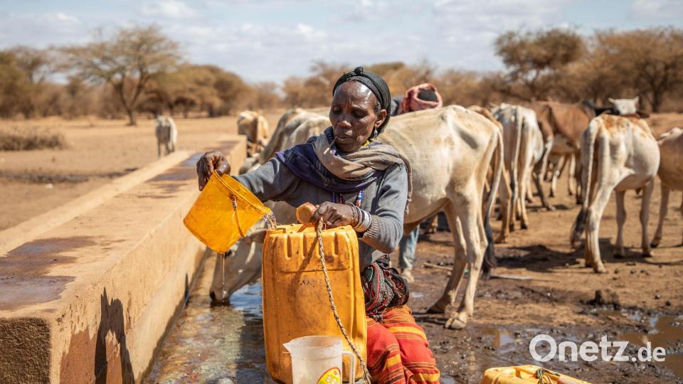 3 Milliarden Menschen leben in Gebieten, in denen die Wasservorräte zurückgehen oder instabil sind. Bild: -/UNU-INWEH/dpa
