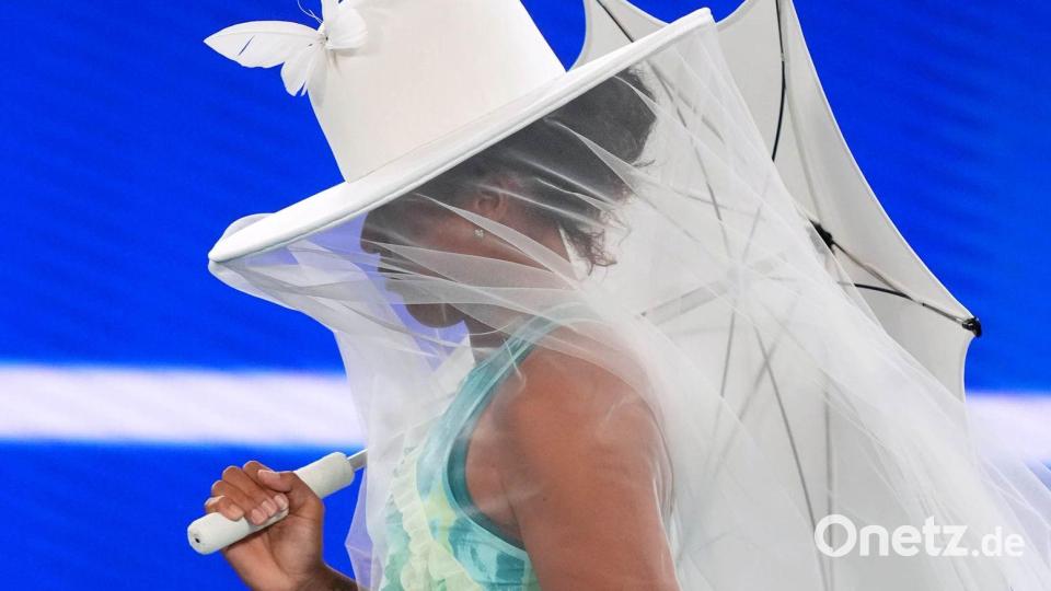 DER Hingucker der ersten Runde bei den Australian Open: Naomi Osaka Bild: Asanka Brendon Ratnayake/AP/dpa